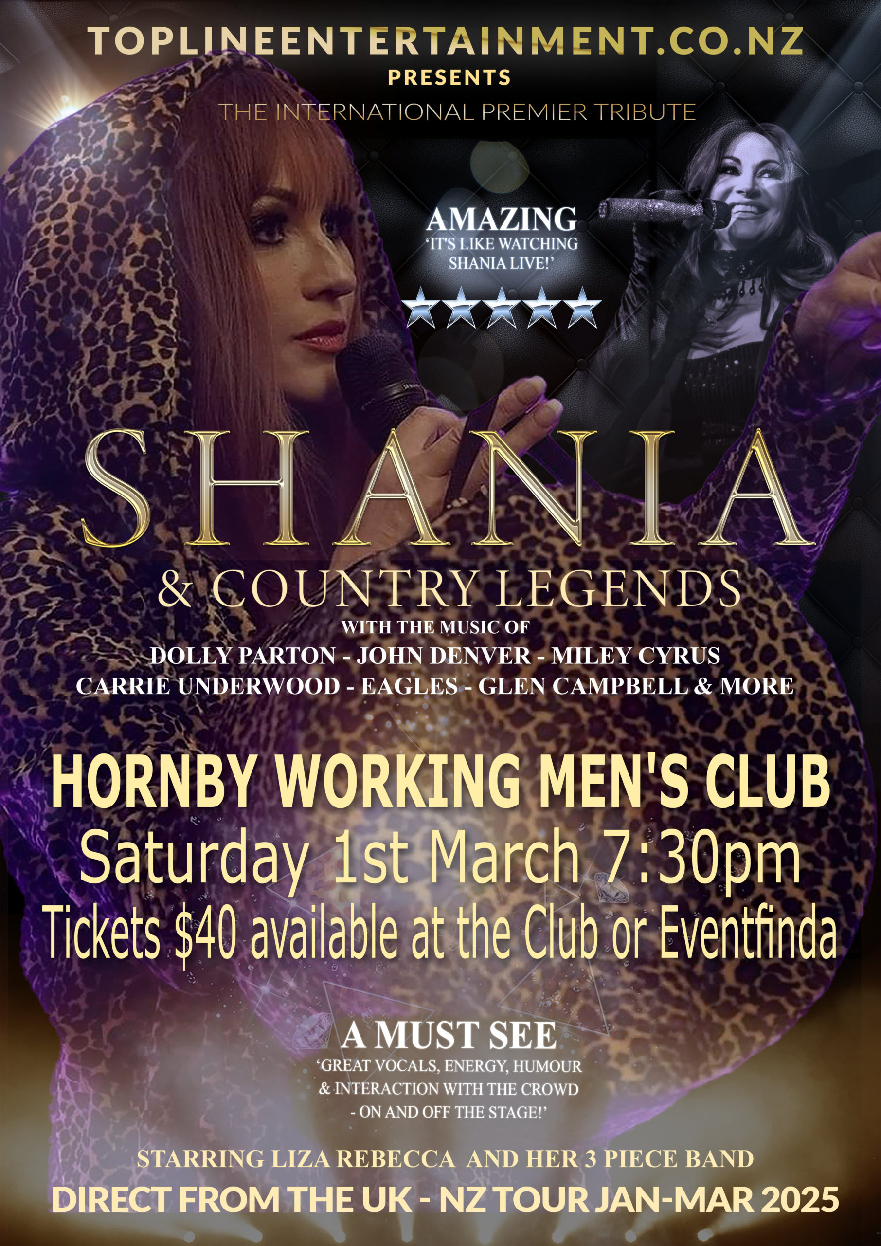 Shania Poster