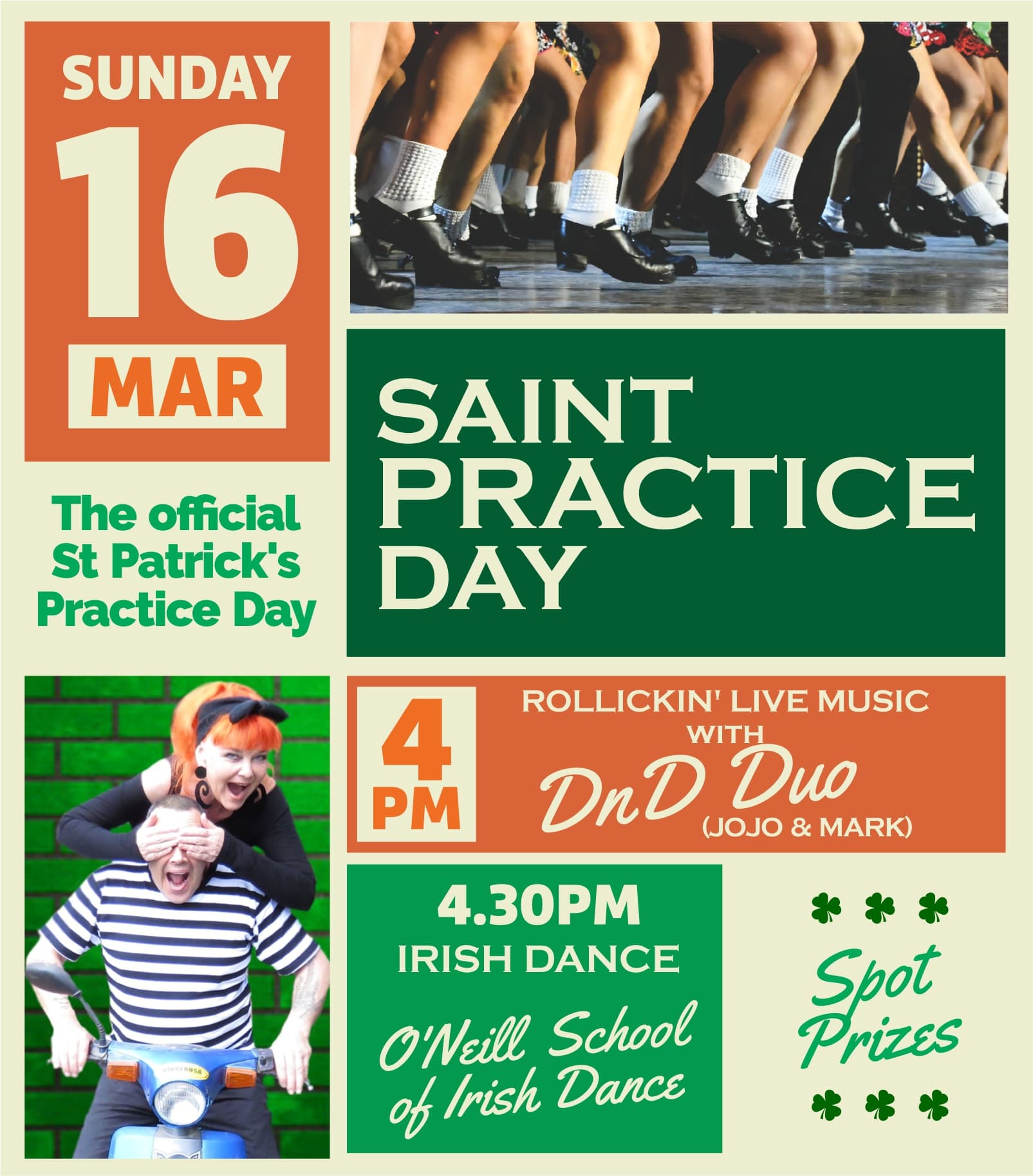 St Patricks Day at Hornby Club