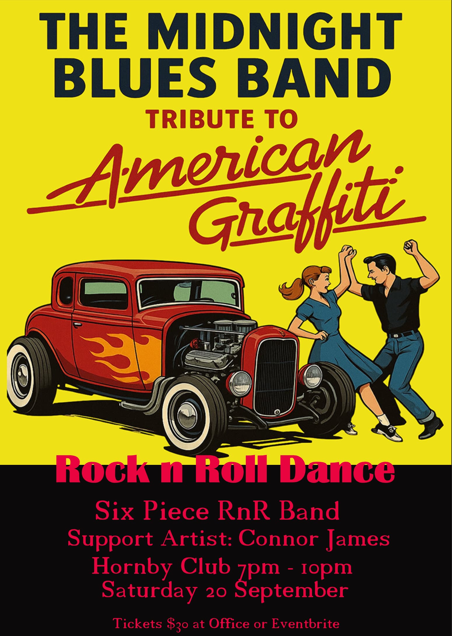 rock and roll poster
